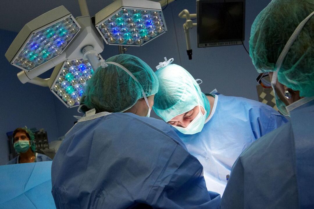 Operação em prostatite crônica