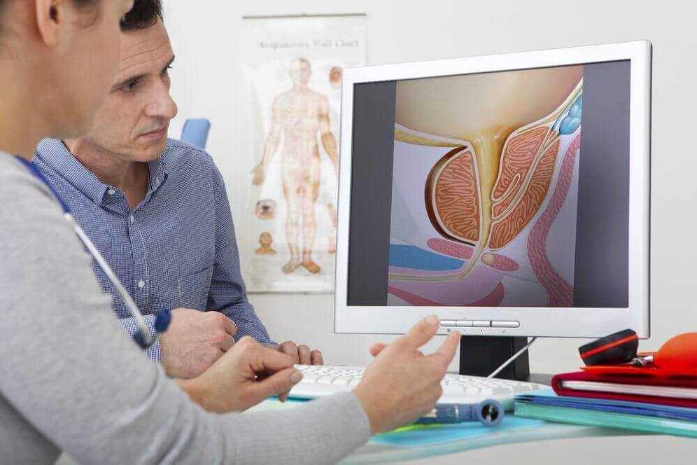 Diagnóstico de adenoma da próstata usando métodos instrumentais