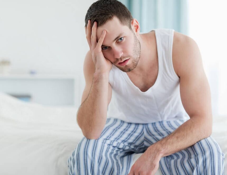 Prostatite em um homem