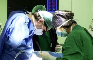 Tratamento cirúrgico da prostatite em homens